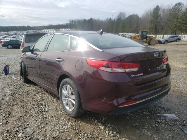 Photo 2 VIN: 5XXGT4L30JG185606 - KIA OPTIMA LX 