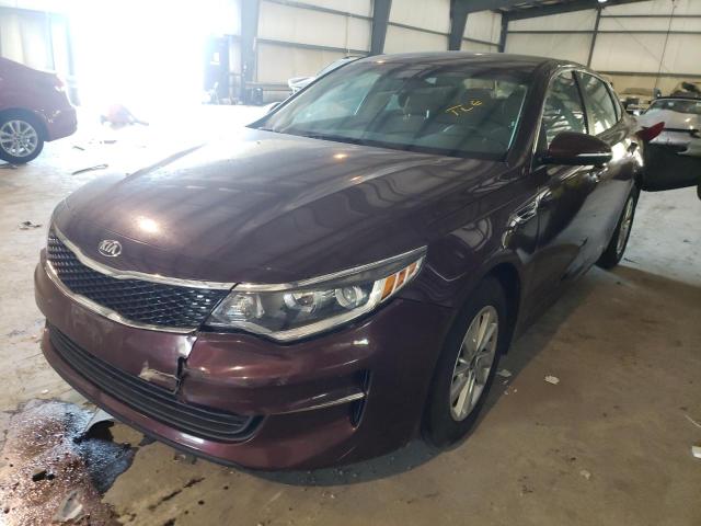 Photo 1 VIN: 5XXGT4L30JG186934 - KIA OPTIMA LX 