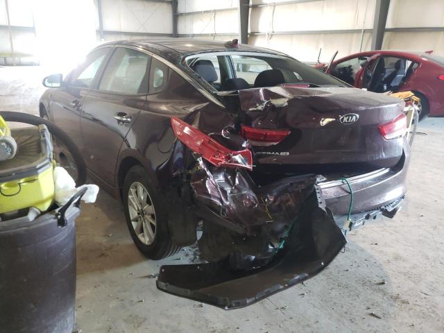 Photo 2 VIN: 5XXGT4L30JG186934 - KIA OPTIMA LX 