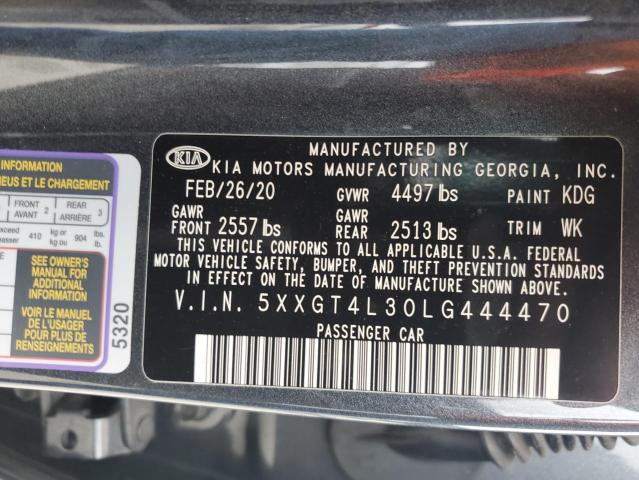 Photo 11 VIN: 5XXGT4L30LG444470 - KIA OPTIMA 