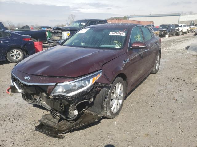 Photo 1 VIN: 5XXGT4L31HG163544 - KIA OPTIMA LX 