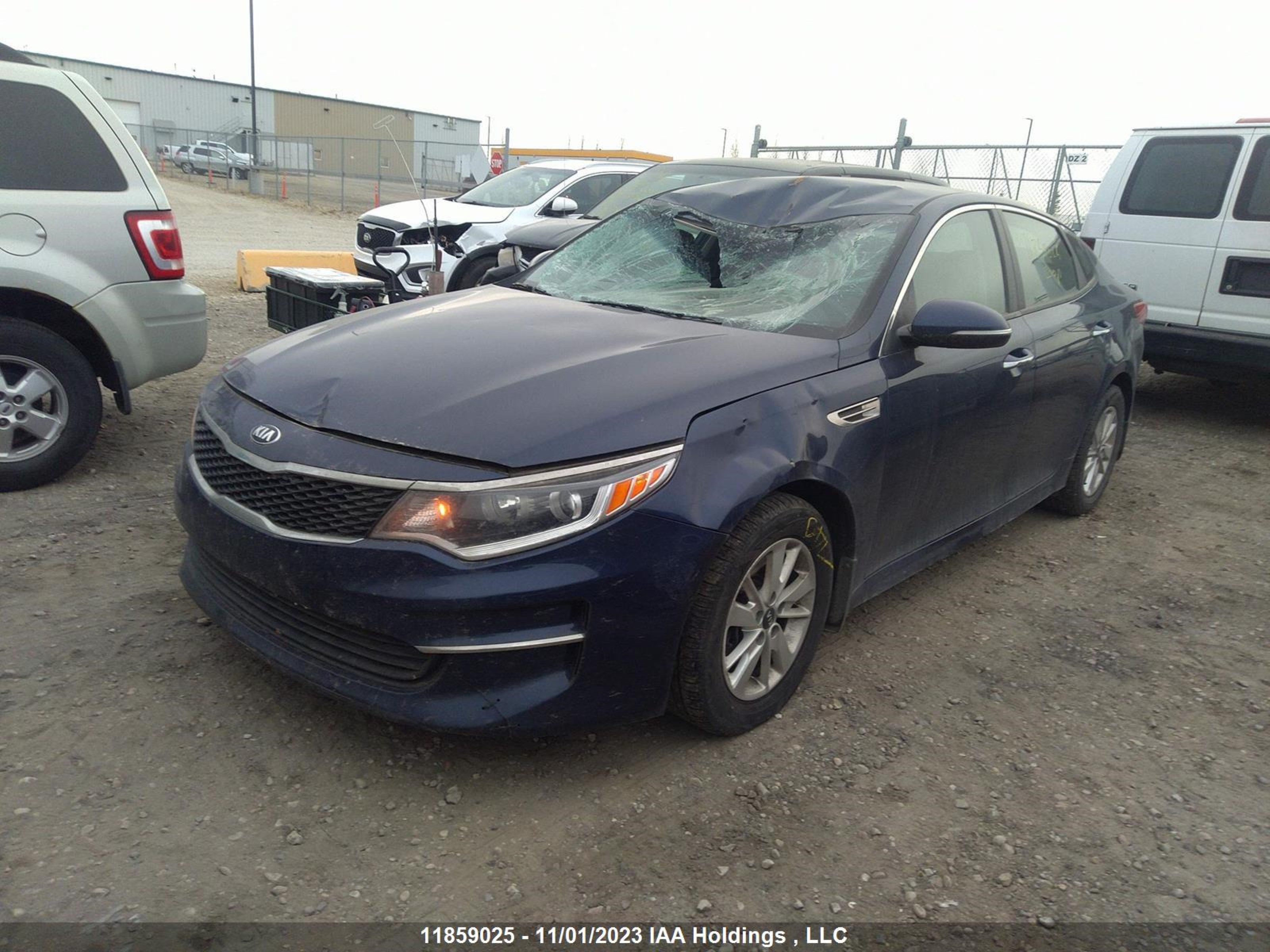 Photo 1 VIN: 5XXGT4L31JG181595 - KIA OPTIMA 