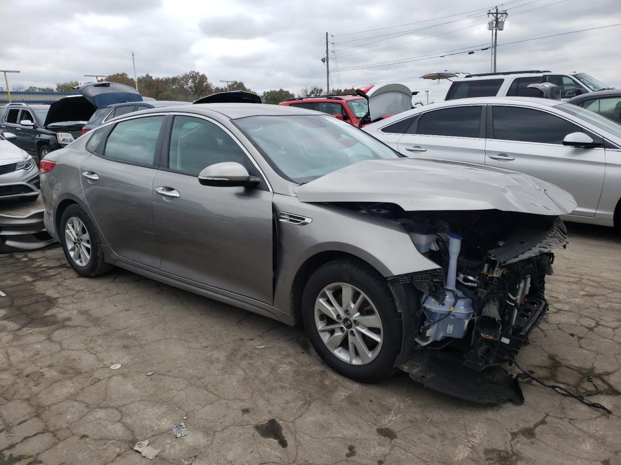 Photo 3 VIN: 5XXGT4L31JG187073 - KIA OPTIMA 