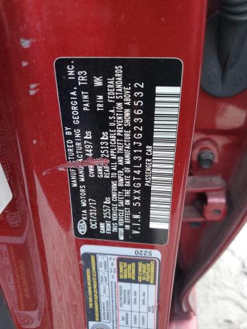 Photo 11 VIN: 5XXGT4L31JG236532 - KIA OPTIMA 