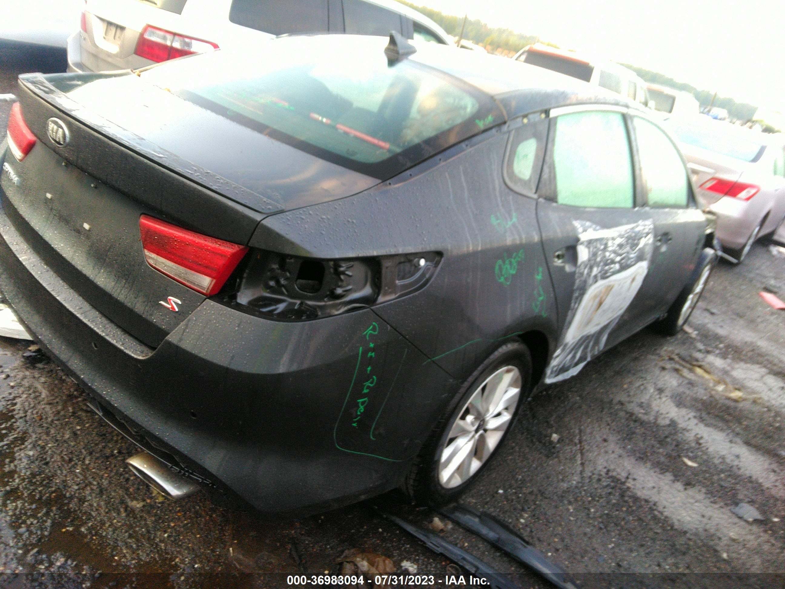 Photo 3 VIN: 5XXGT4L31JG240239 - KIA OPTIMA 