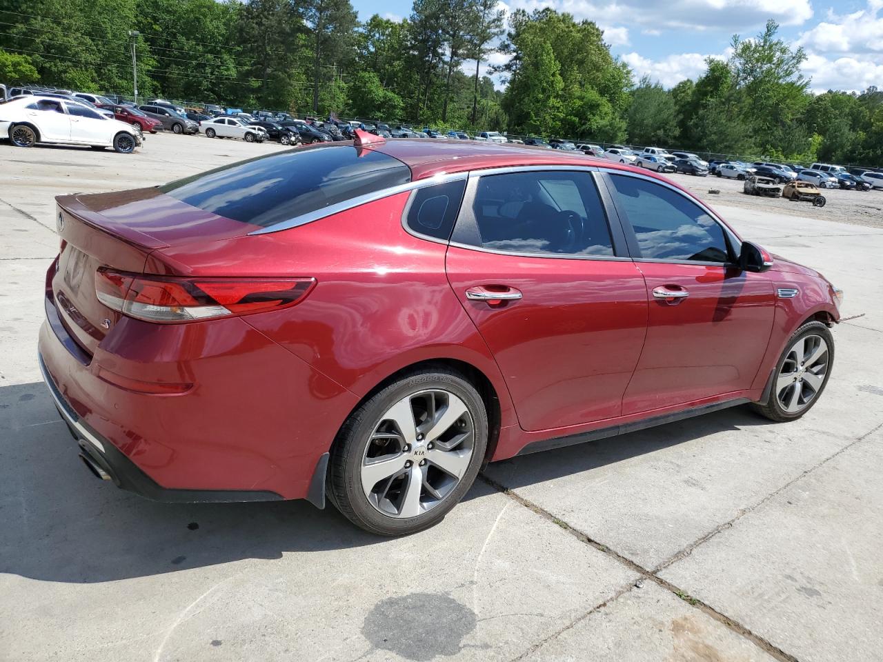 Photo 2 VIN: 5XXGT4L31KG375688 - KIA OPTIMA 