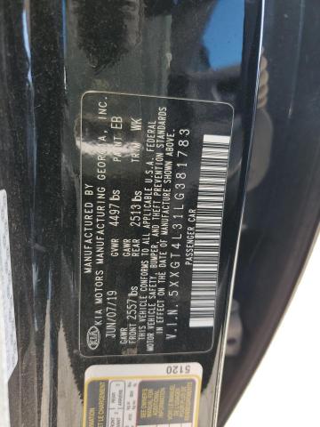 Photo 12 VIN: 5XXGT4L31LG381783 - KIA OPTIMA LX 