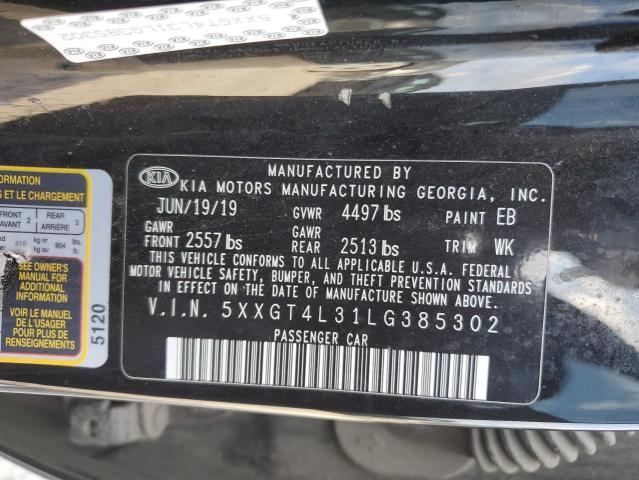 Photo 12 VIN: 5XXGT4L31LG385302 - KIA OPTIMA 