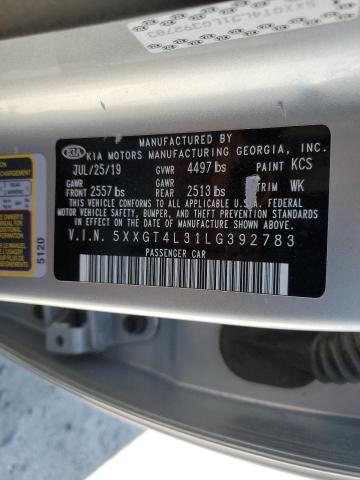 Photo 11 VIN: 5XXGT4L31LG392783 - KIA OPTIMA 