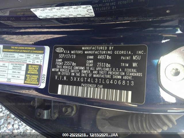 Photo 8 VIN: 5XXGT4L31LG406813 - KIA OPTIMA 