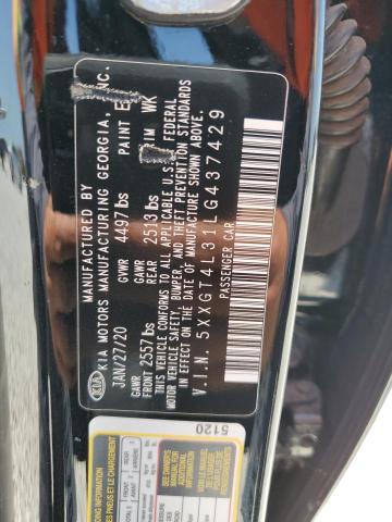 Photo 11 VIN: 5XXGT4L31LG437429 - KIA OPTIMA LX 