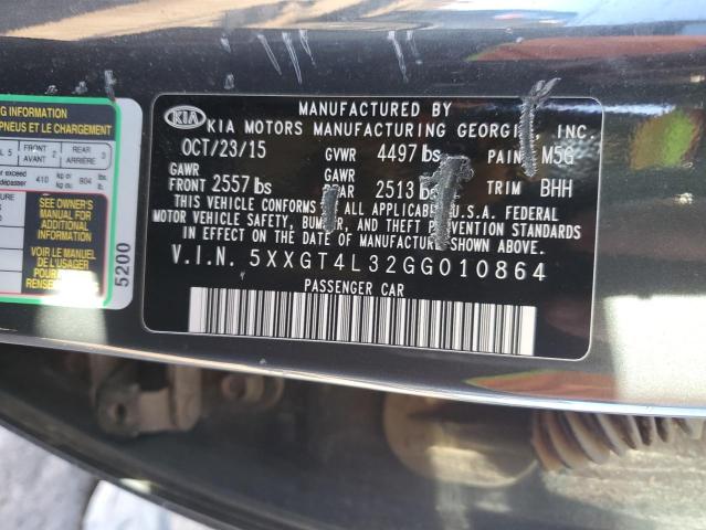 Photo 11 VIN: 5XXGT4L32GG010864 - KIA OPTIMA LX 