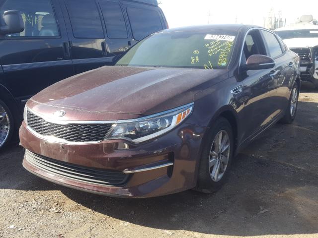 Photo 1 VIN: 5XXGT4L32GG101276 - KIA OPTIMA LX 