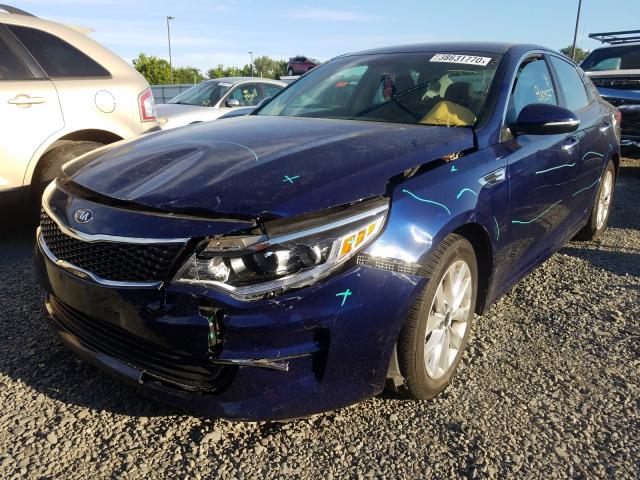 Photo 1 VIN: 5XXGT4L32HG121707 - KIA OPTIMA LX 