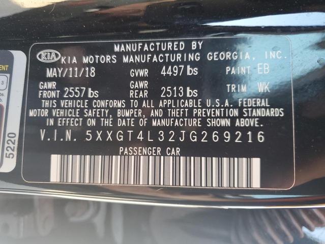 Photo 11 VIN: 5XXGT4L32JG269216 - KIA OPTIMA LX 