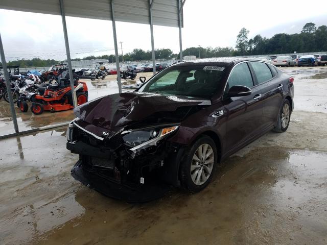 Photo 1 VIN: 5XXGT4L33HG124115 - KIA OPTIMA LX 