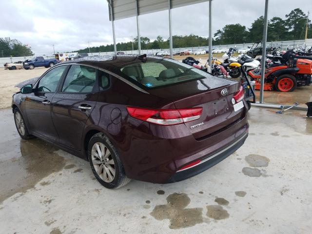 Photo 2 VIN: 5XXGT4L33HG124115 - KIA OPTIMA LX 