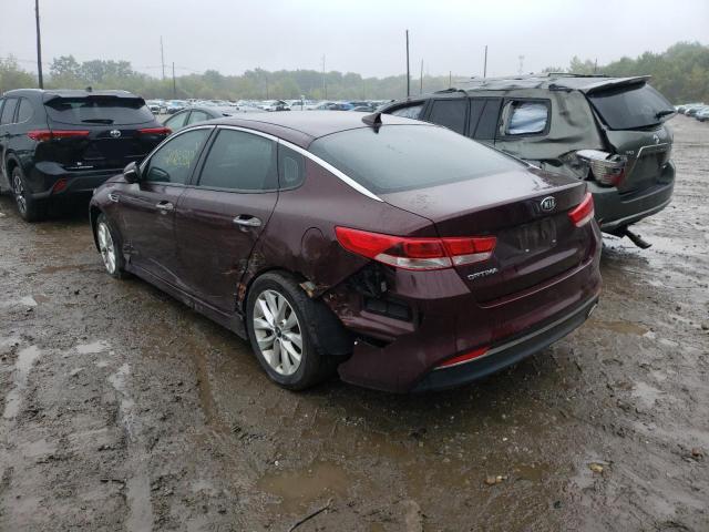 Photo 2 VIN: 5XXGT4L33HG161665 - KIA OPTIMA LX 