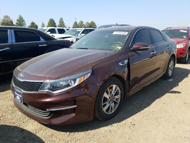 Photo 1 VIN: 5XXGT4L33HG166025 - KIA OPTIMA LX 