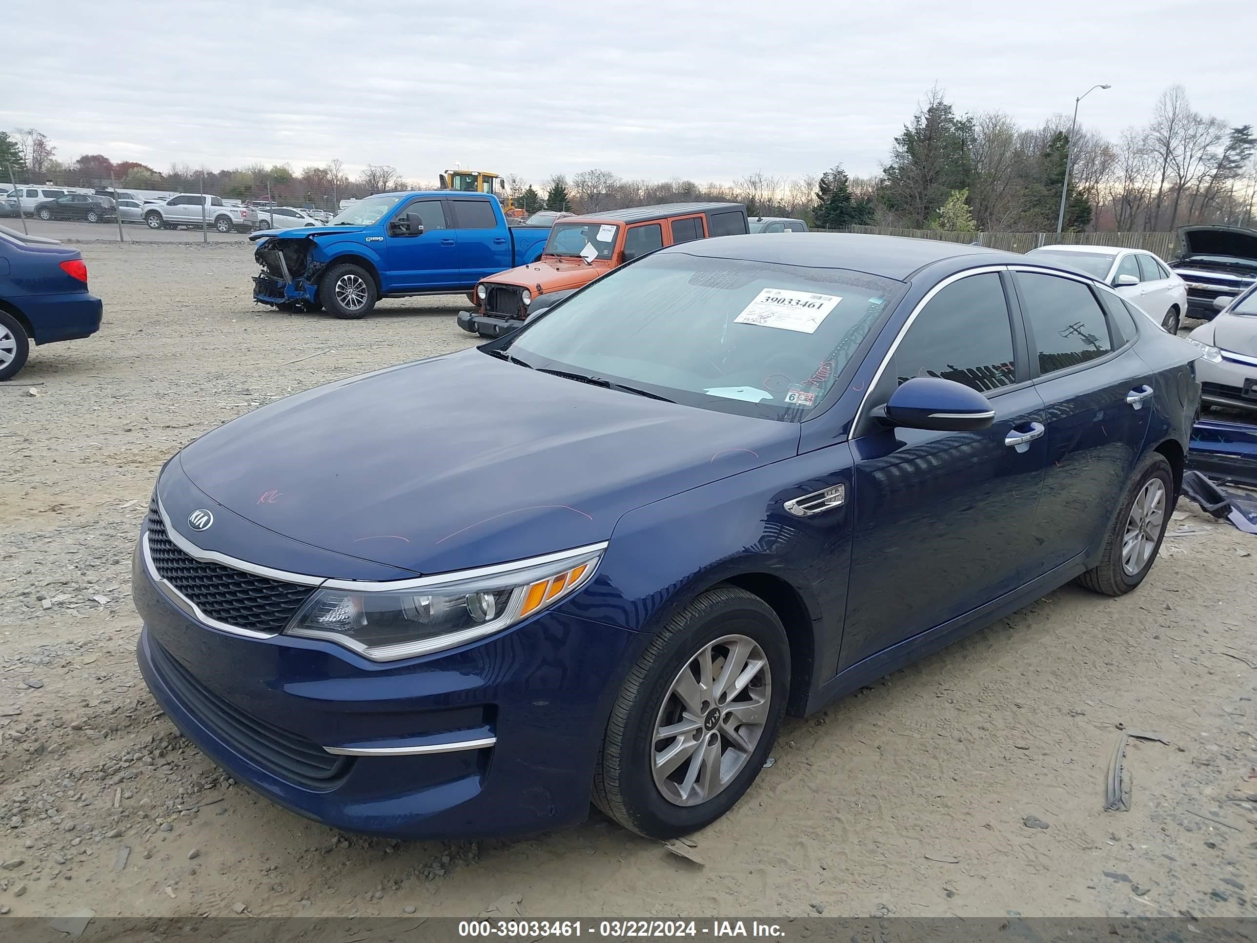 Photo 1 VIN: 5XXGT4L33HG168308 - KIA OPTIMA 