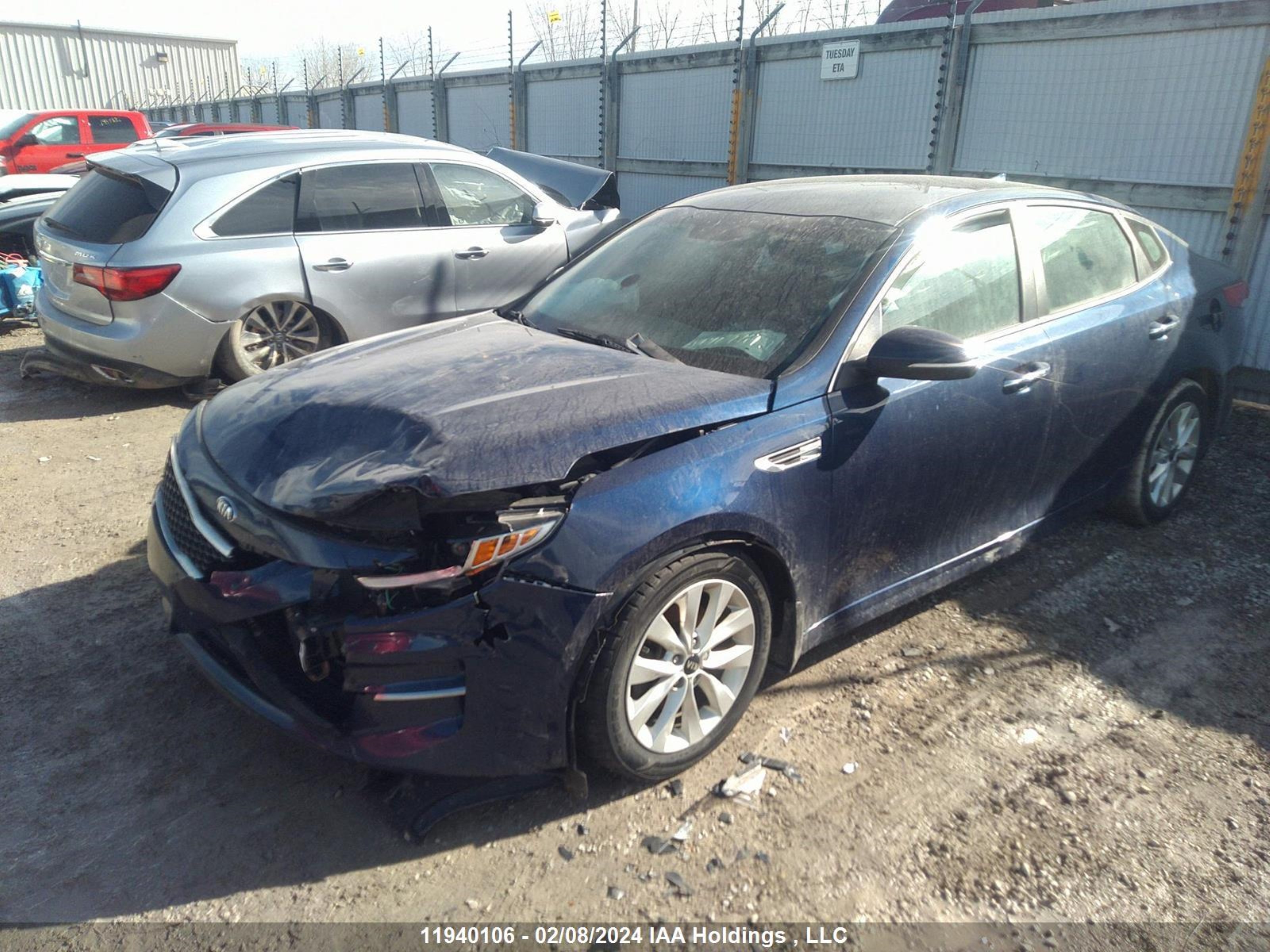 Photo 1 VIN: 5XXGT4L33JG250383 - KIA OPTIMA 