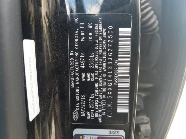 Photo 9 VIN: 5XXGT4L33JG272500 - KIA OPTIMA LX 