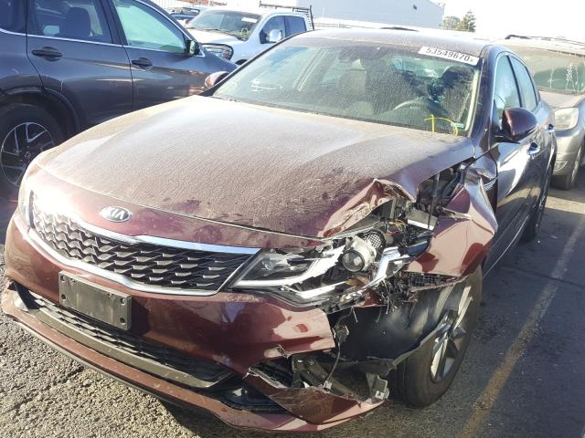 Photo 1 VIN: 5XXGT4L33KG337234 - KIA OPTIMA LX 