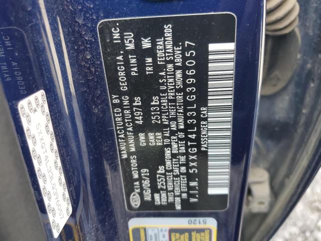 Photo 11 VIN: 5XXGT4L33LG396057 - KIA OPTIMA LX 