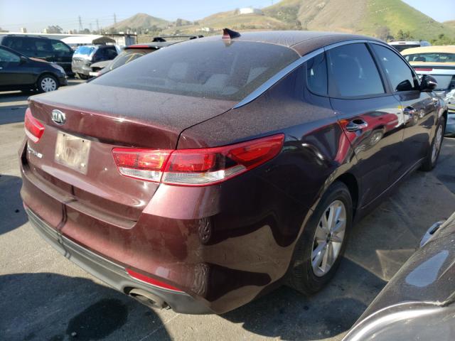 Photo 3 VIN: 5XXGT4L34GG100601 - KIA OPTIMA LX 