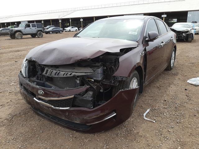 Photo 1 VIN: 5XXGT4L34GG101666 - KIA OPTIMA LX 