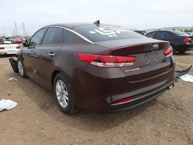 Photo 2 VIN: 5XXGT4L34GG101666 - KIA OPTIMA LX 