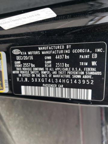 Photo 11 VIN: 5XXGT4L34HG143952 - KIA OPTIMA LX 