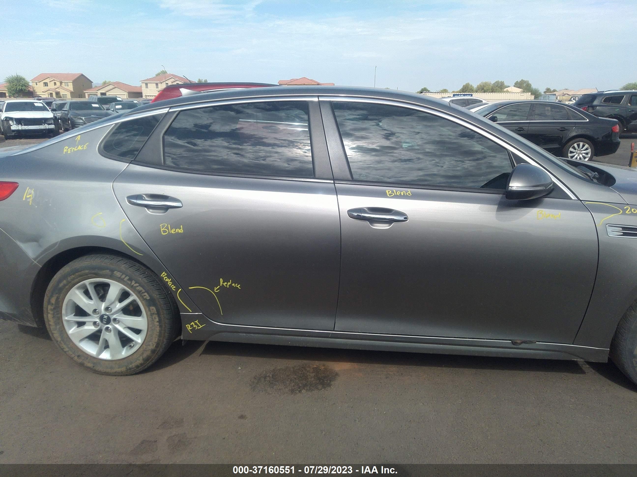 Photo 12 VIN: 5XXGT4L34HG166762 - KIA OPTIMA 