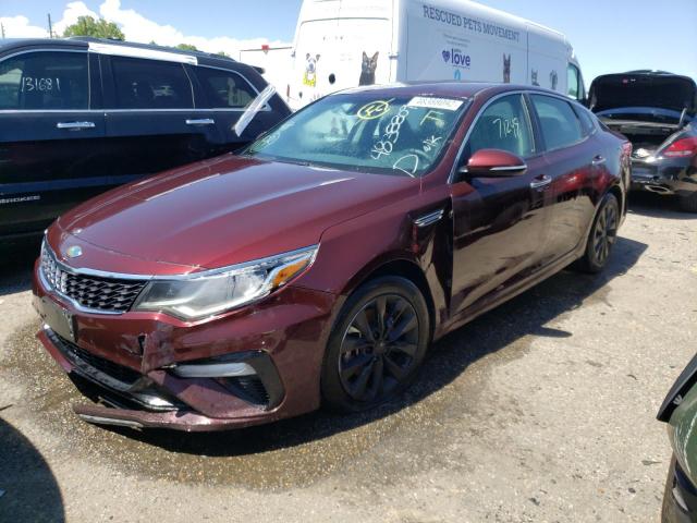 Photo 1 VIN: 5XXGT4L34KG354639 - KIA OPTIMA LX 