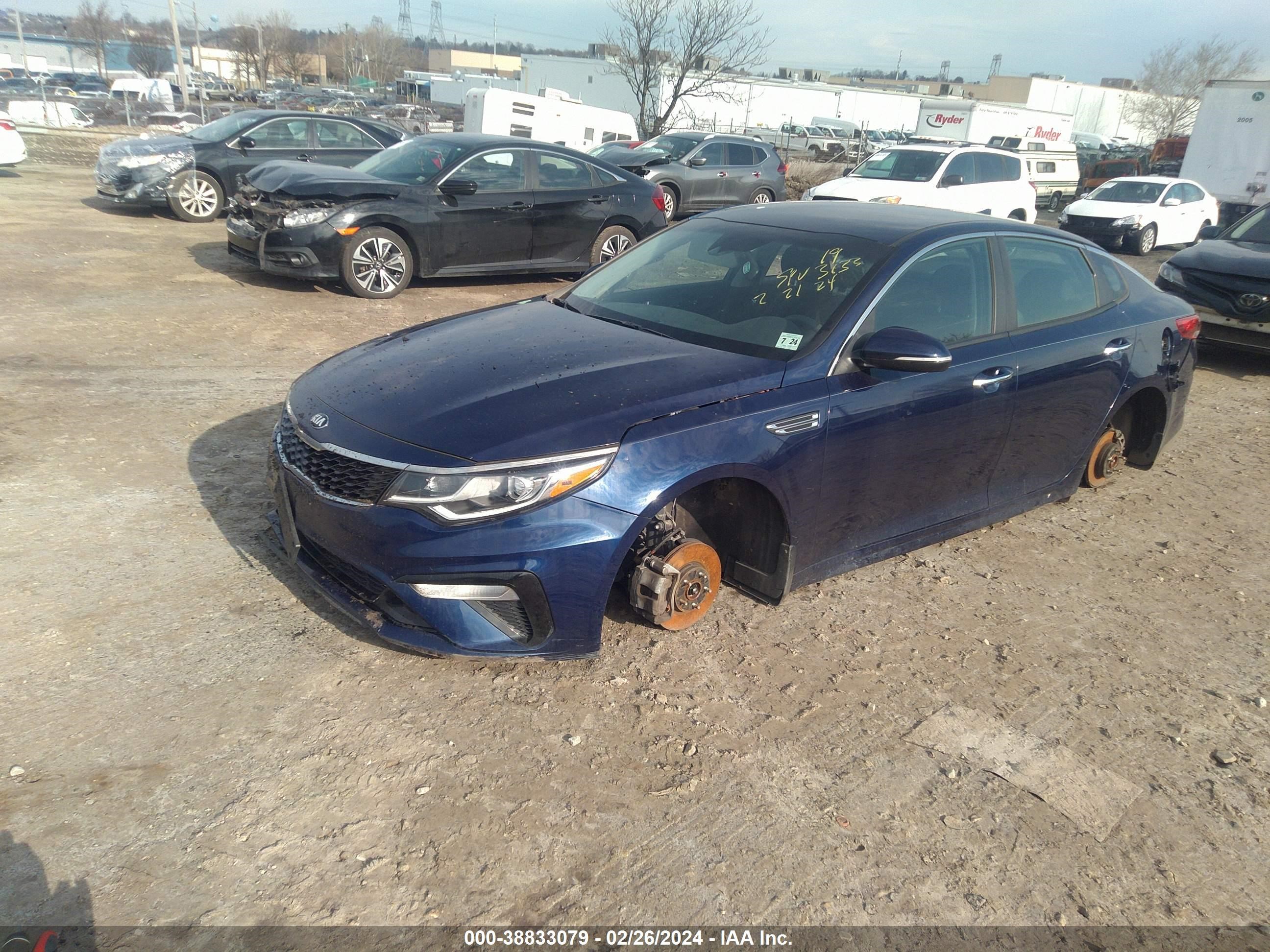 Photo 1 VIN: 5XXGT4L34KG361557 - KIA OPTIMA 