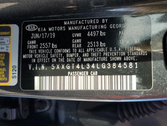 Photo 11 VIN: 5XXGT4L34LG384581 - KIA OPTIMA 