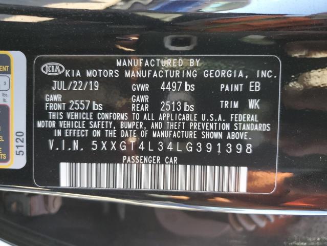 Photo 12 VIN: 5XXGT4L34LG391398 - KIA OPTIMA 