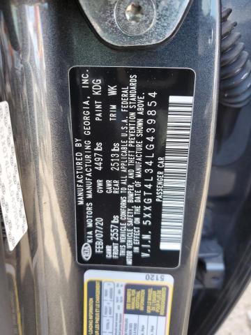 Photo 11 VIN: 5XXGT4L34LG439854 - KIA OPTIMA LX 