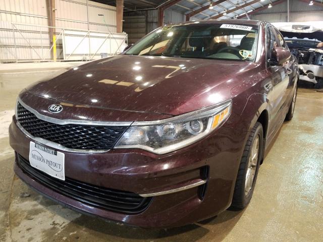 Photo 1 VIN: 5XXGT4L35GG043356 - KIA OPTIMA LX 