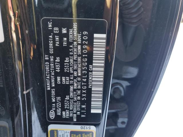 Photo 11 VIN: 5XXGT4L35GG109209 - KIA OPTIMA 