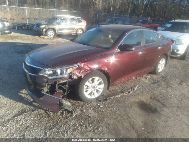 Photo 1 VIN: 5XXGT4L35GG112952 - KIA OPTIMA 