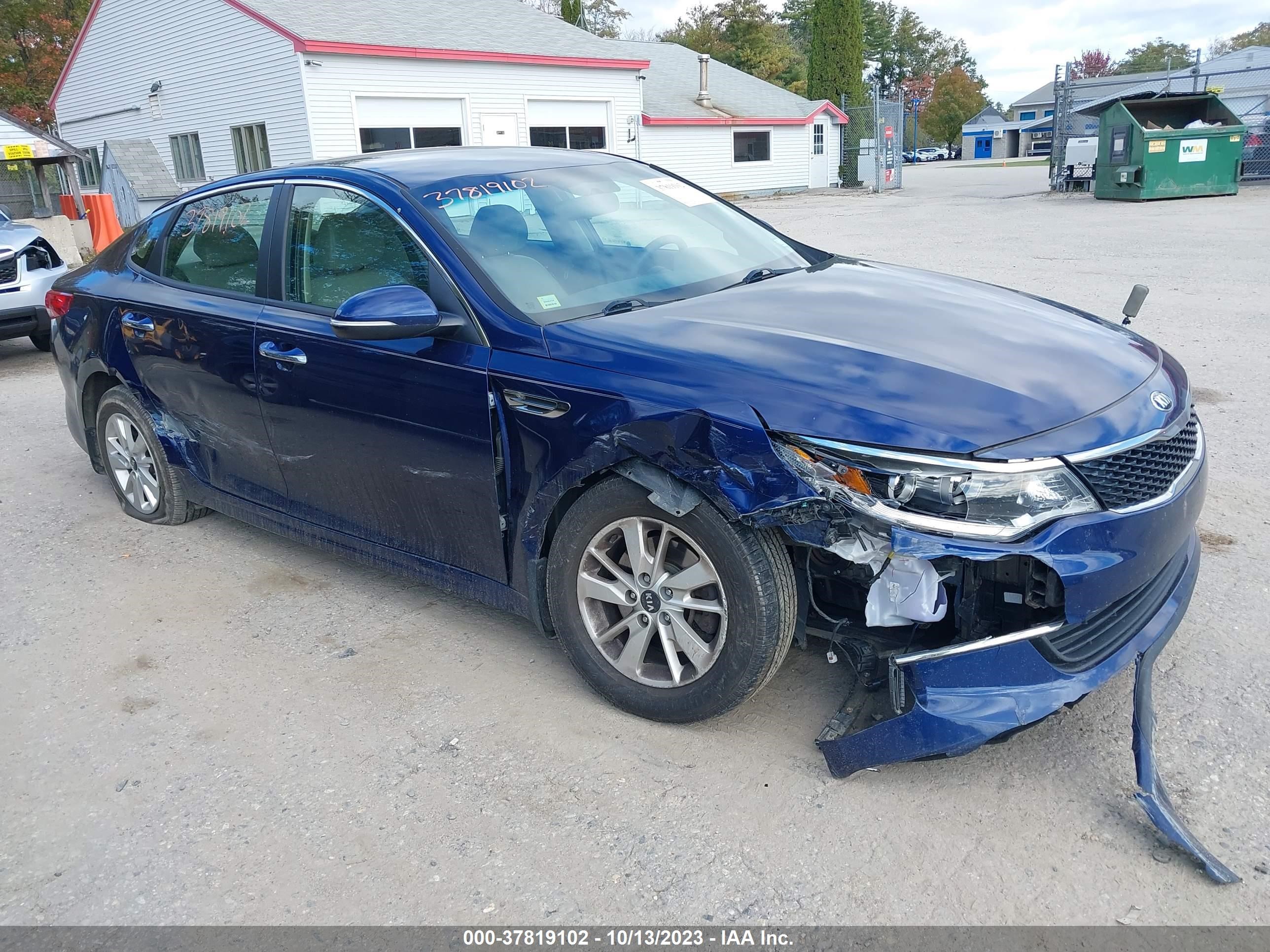 Photo 0 VIN: 5XXGT4L35GG114037 - KIA OPTIMA 