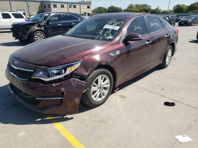 Photo 1 VIN: 5XXGT4L35GG117603 - KIA OPTIMA LX 