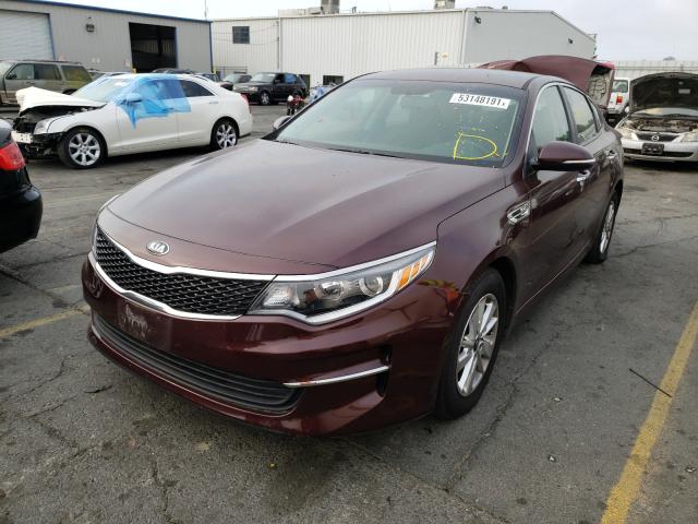 Photo 1 VIN: 5XXGT4L35HG127680 - KIA OPTIMA LX 