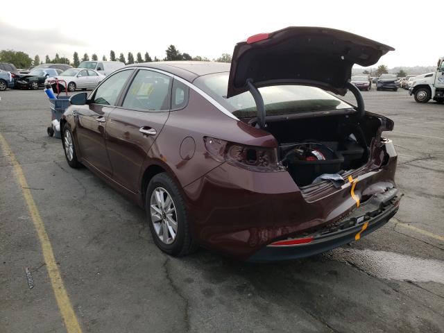 Photo 2 VIN: 5XXGT4L35HG127680 - KIA OPTIMA LX 