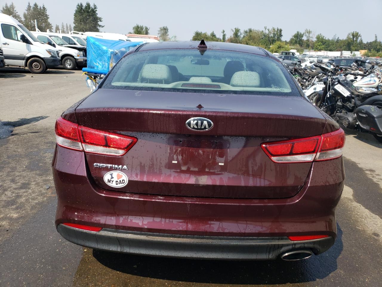 Photo 5 VIN: 5XXGT4L35HG128652 - KIA OPTIMA 