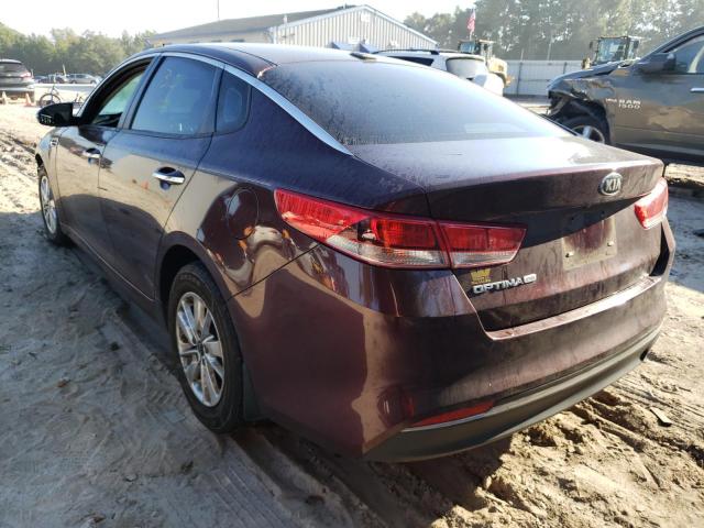 Photo 2 VIN: 5XXGT4L35HG143703 - KIA OPTIMA LX 