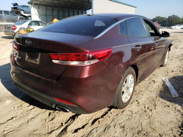 Photo 3 VIN: 5XXGT4L35HG143703 - KIA OPTIMA LX 