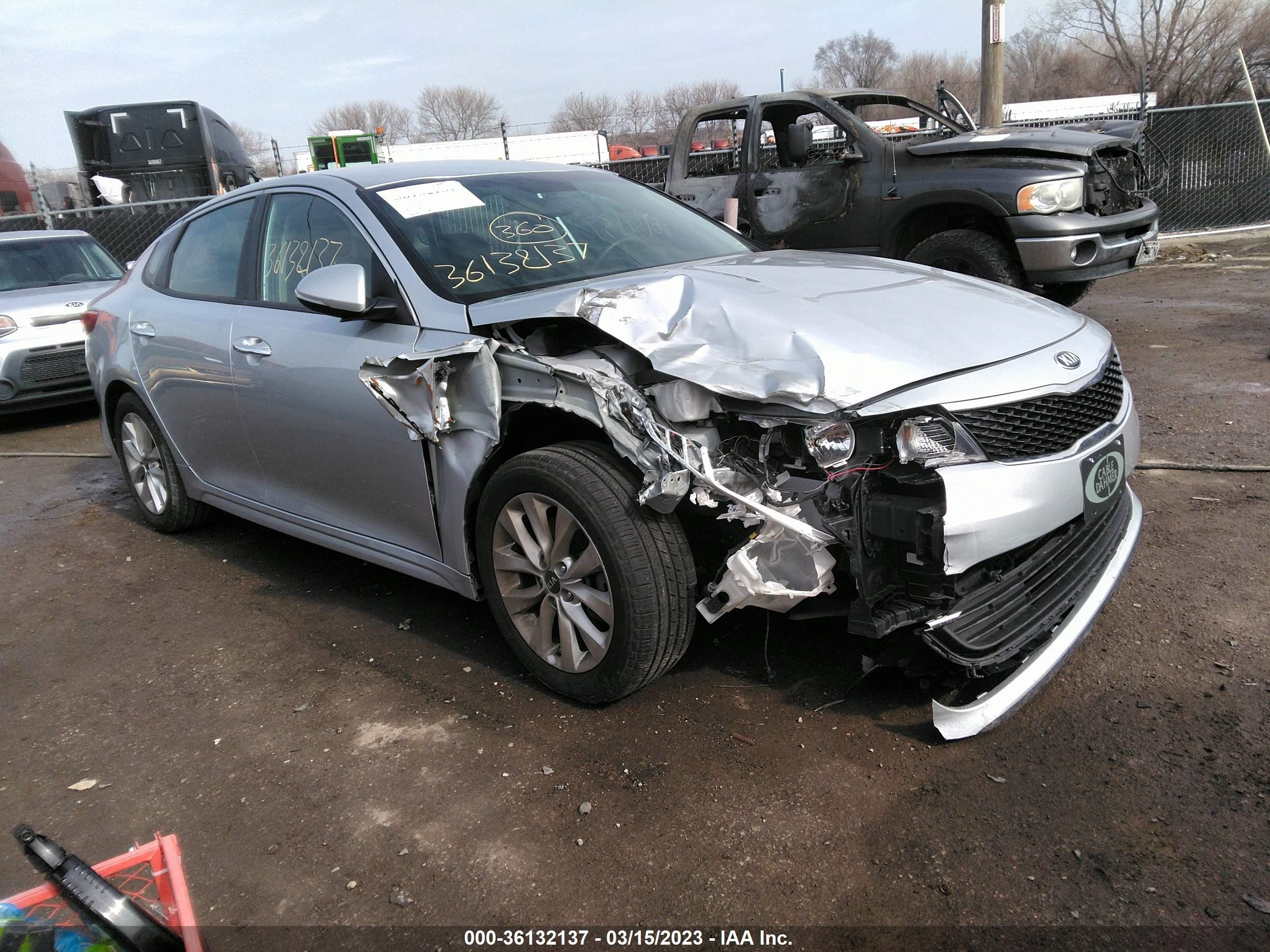 Photo 0 VIN: 5XXGT4L35HG148349 - KIA OPTIMA 