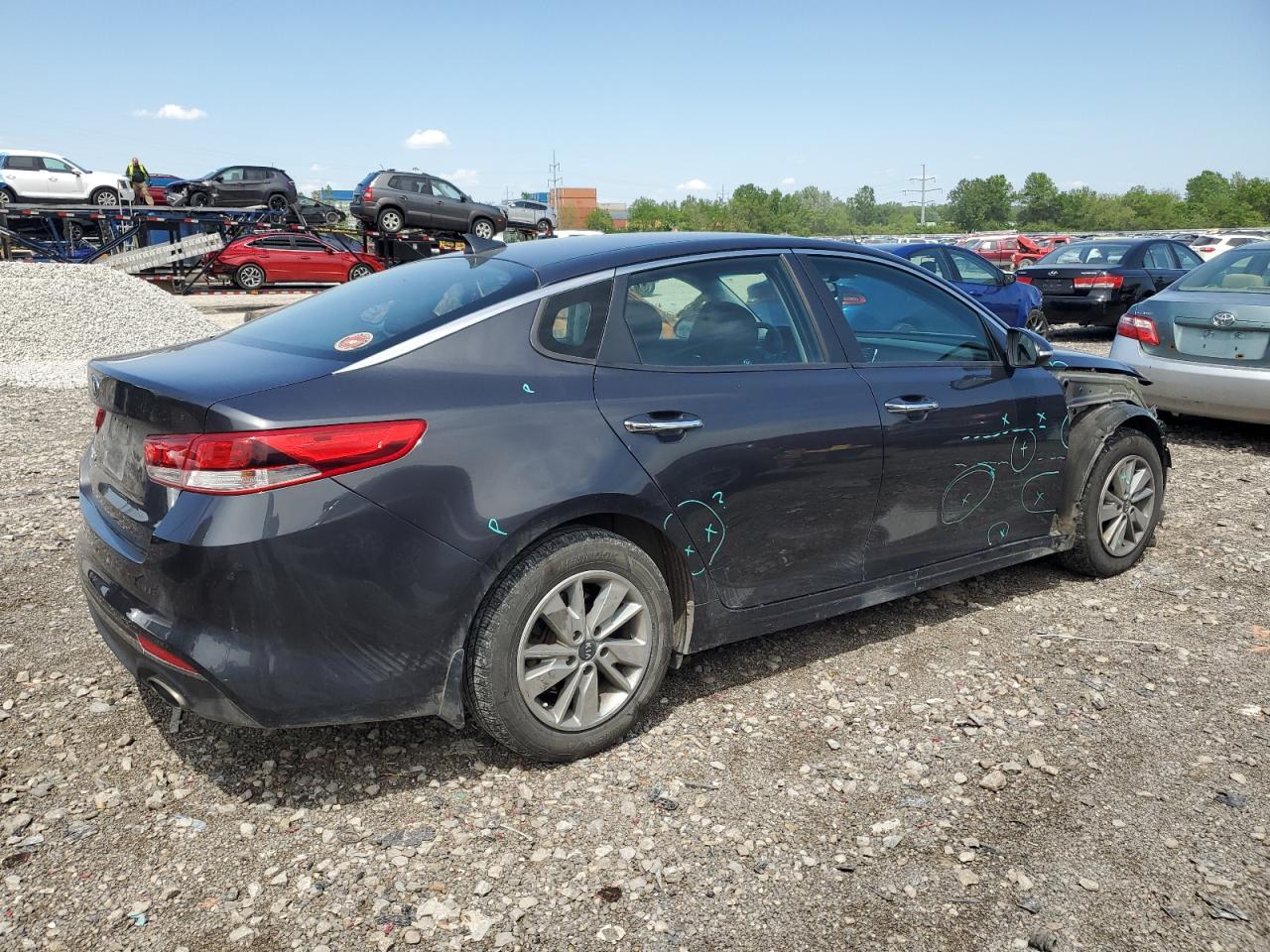 Photo 2 VIN: 5XXGT4L35HG175292 - KIA OPTIMA 